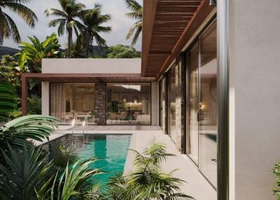 Luxurious 2-Bedroom Villa with Private Pool in Bo Phut