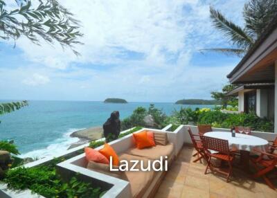 Oceanfront Villa In Luxury Kata Beach Estate