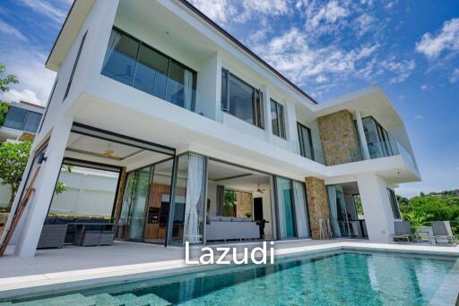 Luxury 3-Beds Sea View Villa in Bophut Hills