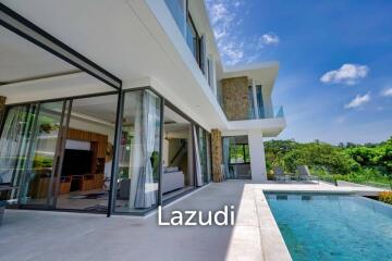 Luxury 3-Beds Sea View Villa in Bophut Hills