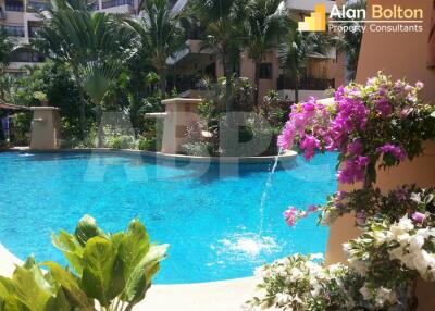 Garden View 1 Bed 1 Bath Condo in Jomtien