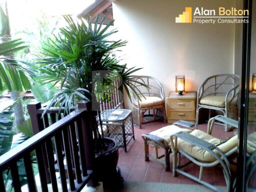 Garden View 1 Bed 1 Bath Condo in Jomtien