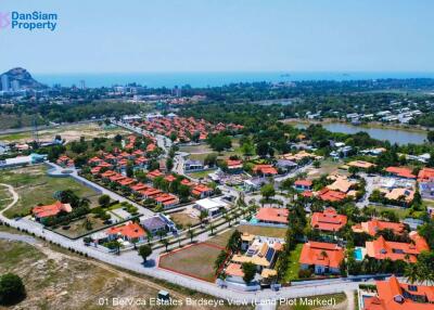 Corner Land Plot in Hua Hin at Prestigious BelVida Estates