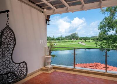 BAN22287: Elegant Two-Story 3BR Home with Stunning Golf Course and Lake Views for Sale in Bang Tao