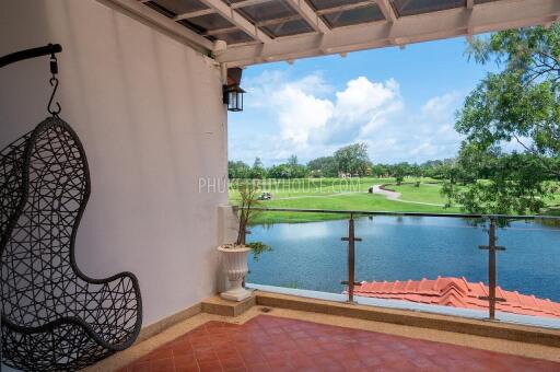 BAN22287: Elegant Two-Story 3BR Home with Stunning Golf Course and Lake Views for Sale in Bang Tao