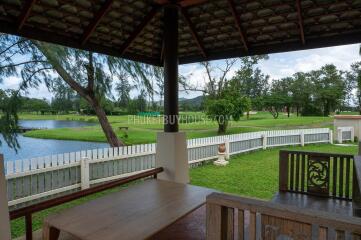 BAN22287: Elegant Two-Story 3BR Home with Stunning Golf Course and Lake Views for Sale in Bang Tao