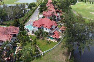 BAN22287: Elegant Two-Story 3BR Home with Stunning Golf Course and Lake Views for Sale in Bang Tao