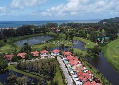 BAN22287: Elegant Two-Story 3BR Home with Stunning Golf Course and Lake Views for Sale in Bang Tao