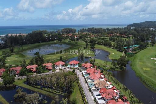 BAN22287: Elegant Two-Story 3BR Home with Stunning Golf Course and Lake Views for Sale in Bang Tao