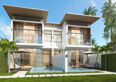 KAM22286: Modern Duplex Pool Villa with 3 Bedroom Villa In Kamala