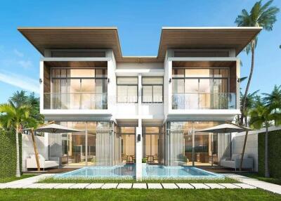 KAM22286: Modern Duplex Pool Villa with 3 Bedroom Villa In Kamala