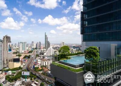 2-BR Condo at The Bangkok Sathorn near BTS Surasak