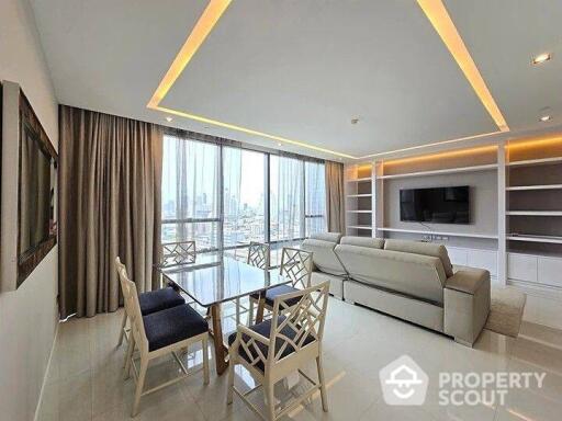 2-BR Condo at The Bangkok Sathorn near BTS Surasak