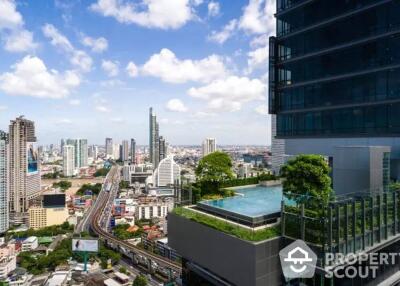 2-BR Condo at The Bangkok Sathorn near BTS Surasak