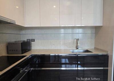 2-BR Condo at The Bangkok Sathorn near BTS Surasak