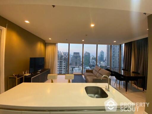 2-BR Condo at Nara 9 Sathorn-Narathiwas near BTS Saint Louis