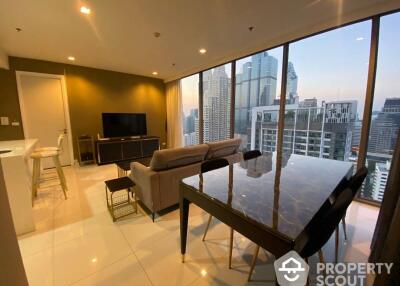 2-BR Condo at Nara 9 Sathorn-Narathiwas near BTS Saint Louis