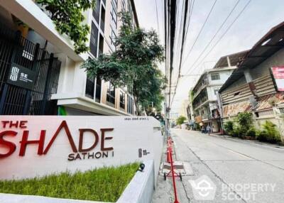 1-BR Condo at The Shade Sathorn 1 near MRT Khlong Toei