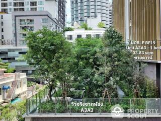 1-BR Condo at Noble Be Sukhumvit 19 near BTS Nana (ID 449248)