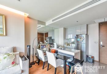 1-BR Condo at The Address Sathorn near BTS Saint Louis