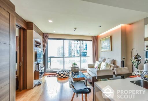 1-BR Condo at The Address Sathorn near BTS Saint Louis