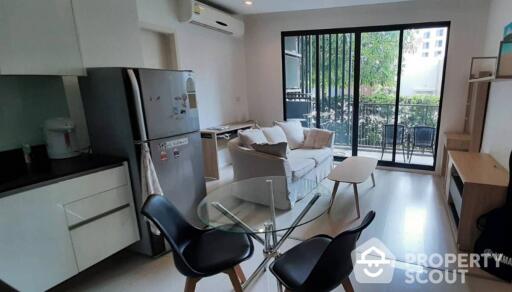 1-BR Condo at Quinn Condo Ratchada 17 near MRT Sutthisan