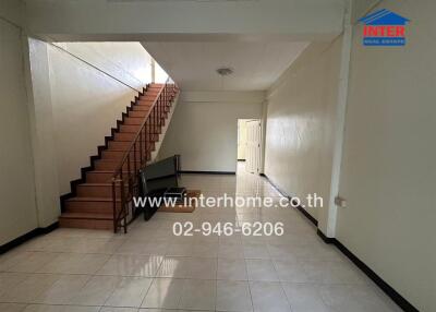 Main living area with staircase