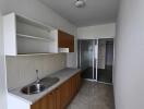 Modern kitchen with ample storage and sink