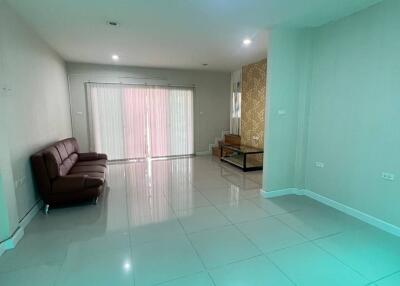 Spacious living area with natural light