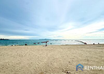 ขายคอนโด Park Beach  ทำเลติดชายหาดวงศ์อมาตย์ สตูดิโอ 55 ตร.ม. วิวทะเล