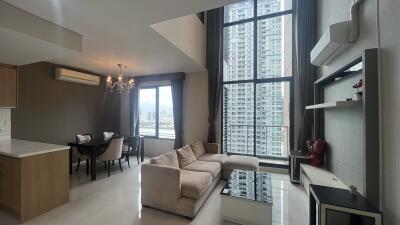 Duplex Condo Asoke Sale MRT Phetchaburi