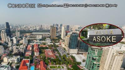 Duplex Condo Asoke Sale MRT Phetchaburi