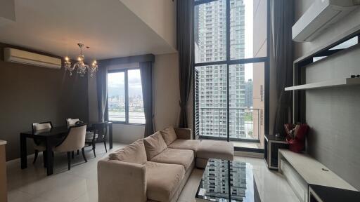 Duplex Condo Asoke Sale MRT Phetchaburi