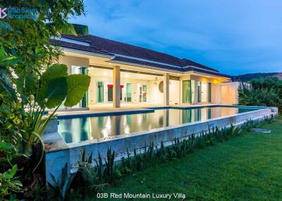 Luxury 3-Bedroom Pool Villa in Hua Hin at Red Mountain