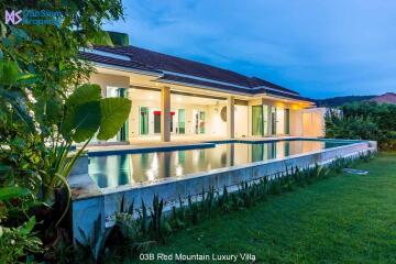 Luxury 3-Bedroom Pool Villa in Hua Hin at Red Mountain