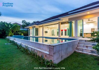 Luxury 3-Bedroom Pool Villa in Hua Hin at Red Mountain