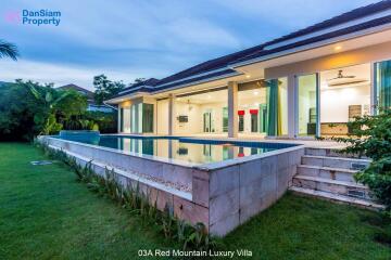 Luxury 3-Bedroom Pool Villa in Hua Hin at Red Mountain