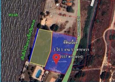 Exclusive beachfront land plot in Banglamung area