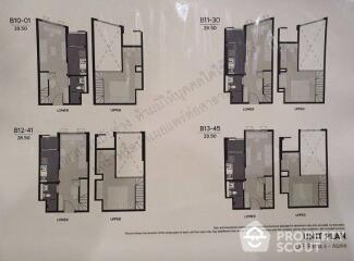 1-BR Duplex at Life Asoke - Rama 9 near MRT Phra Ram 9