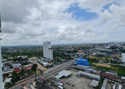 view of cityscape from a high-rise building