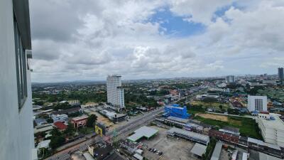 view of cityscape from a high-rise building