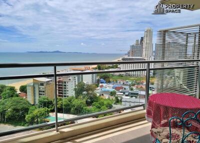 Sea View 2 Bedroom High Floor In Reflection Condo Pattaya For Rent