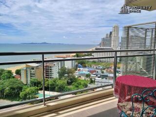 Sea View 2 Bedroom High Floor In Reflection Condo Pattaya For Rent