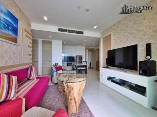 Sea View 2 Bedroom High Floor In Reflection Condo Pattaya For Rent