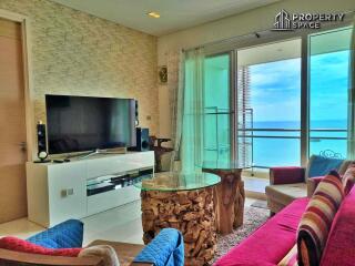 Sea View 2 Bedroom High Floor In Reflection Condo Pattaya For Rent