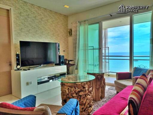 Sea View 2 Bedroom High Floor In Reflection Condo Pattaya For Rent