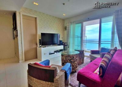 Sea View 2 Bedroom High Floor In Reflection Condo Pattaya For Rent