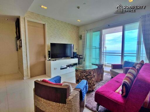 Sea View 2 Bedroom High Floor In Reflection Condo Pattaya For Rent