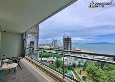 Sea View 1 Bedroom In Reflection Beachfront Condo Jomtien For Rent