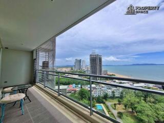 Sea View 1 Bedroom In Reflection Beachfront Condo Jomtien For Rent